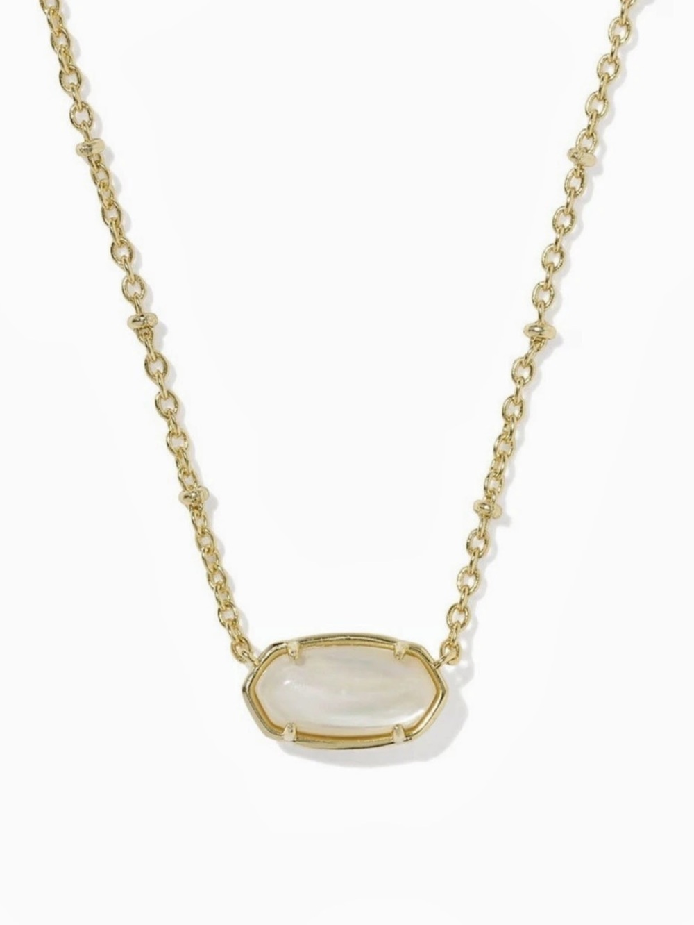 Brand New Kendra Scott Elisa Gold Short Pendant Necklace